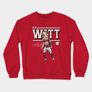 J.J. Watt Arizona Cartoon Crewneck Sweatshirt